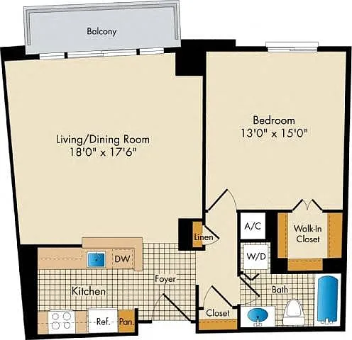Floor plan Georgetown