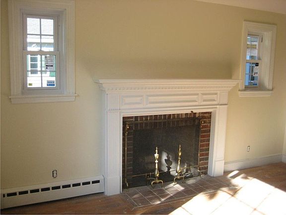 Fireplaced living room