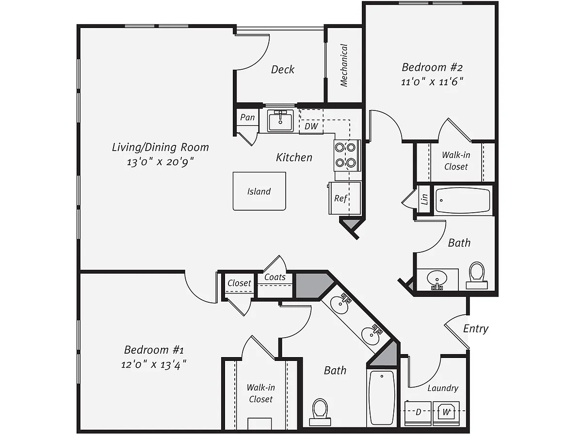 Floor plan B3