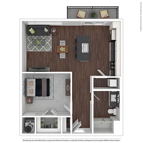 Floor plan A1B