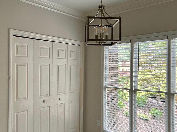 Eat in area in kitchen (closet shown is washer/dryer hook up)