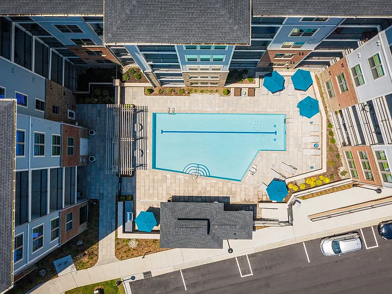 Aerial Courtyard