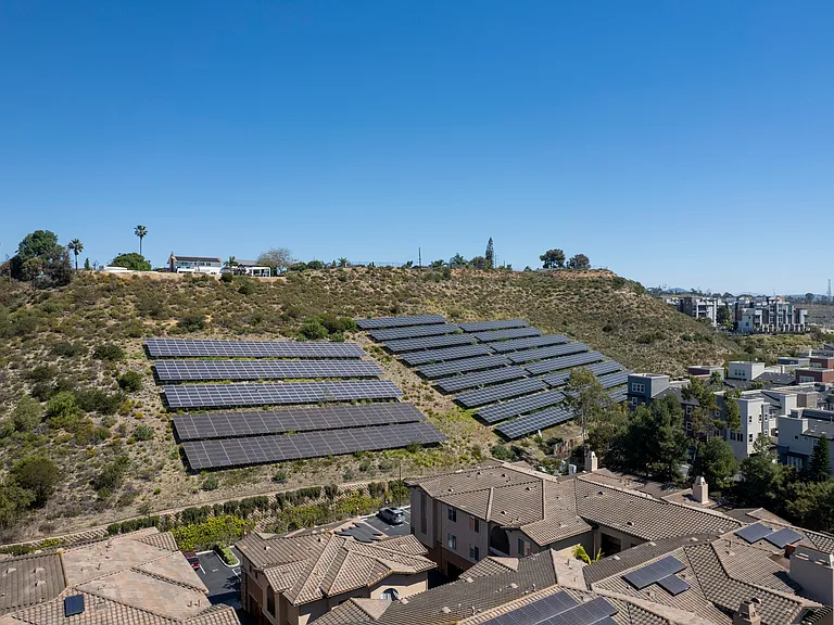 100% solar powered community!