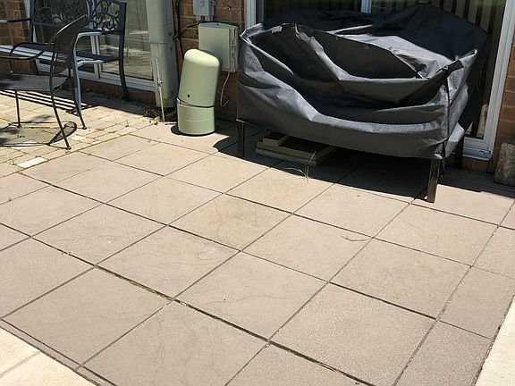 New Stone Patio