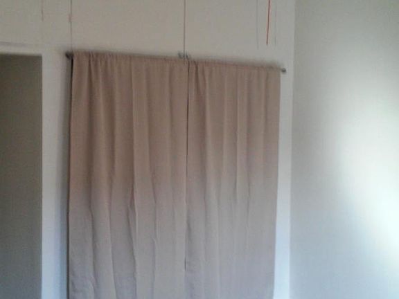 This is one of two closets, The second is on the left. Noti
