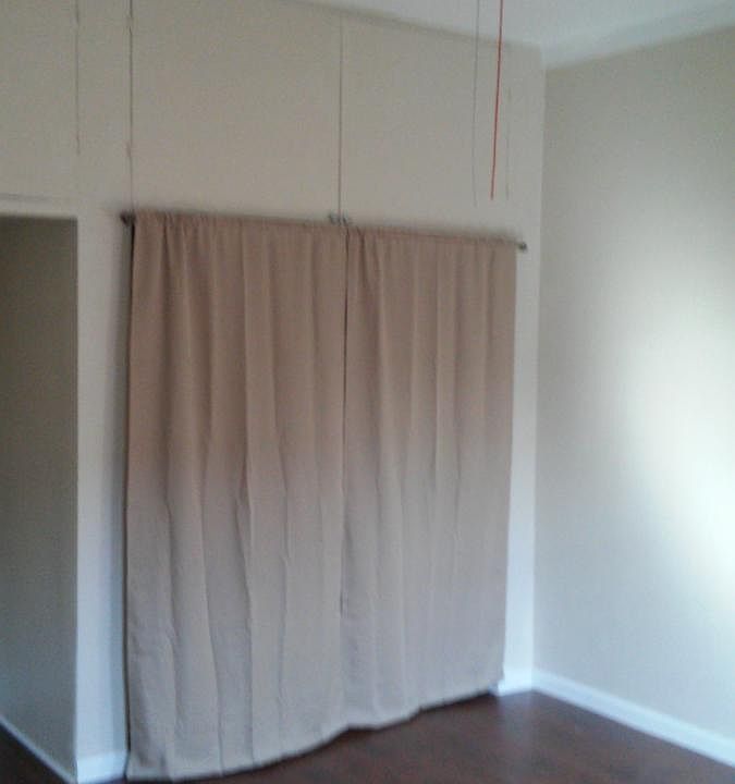 This is one of two closets, The second is on the left. Noti