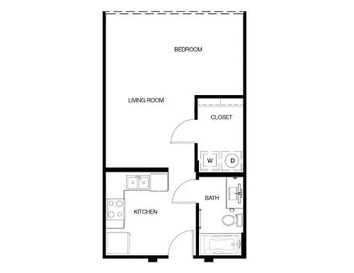 Floor plan E1 - I