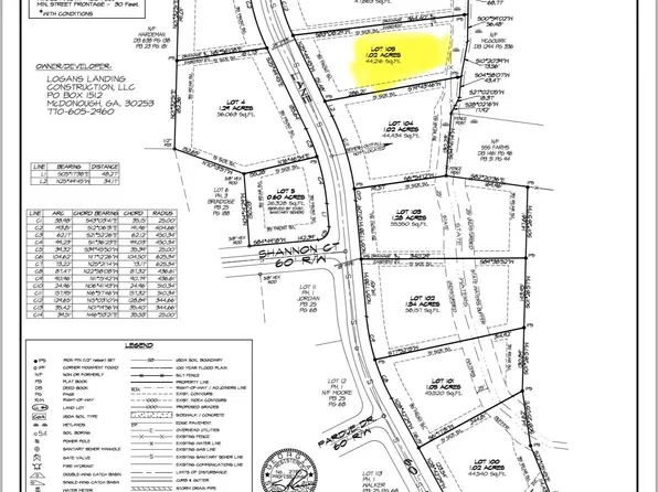 LOT 105 Tyler Ln, Thomaston, GA 30286