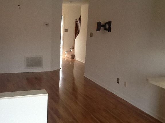 View from breakfast nook toward front door of condo.