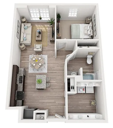 Floor plan Gaston