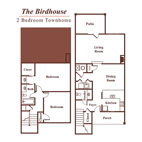 Floor plan The Birdhouse