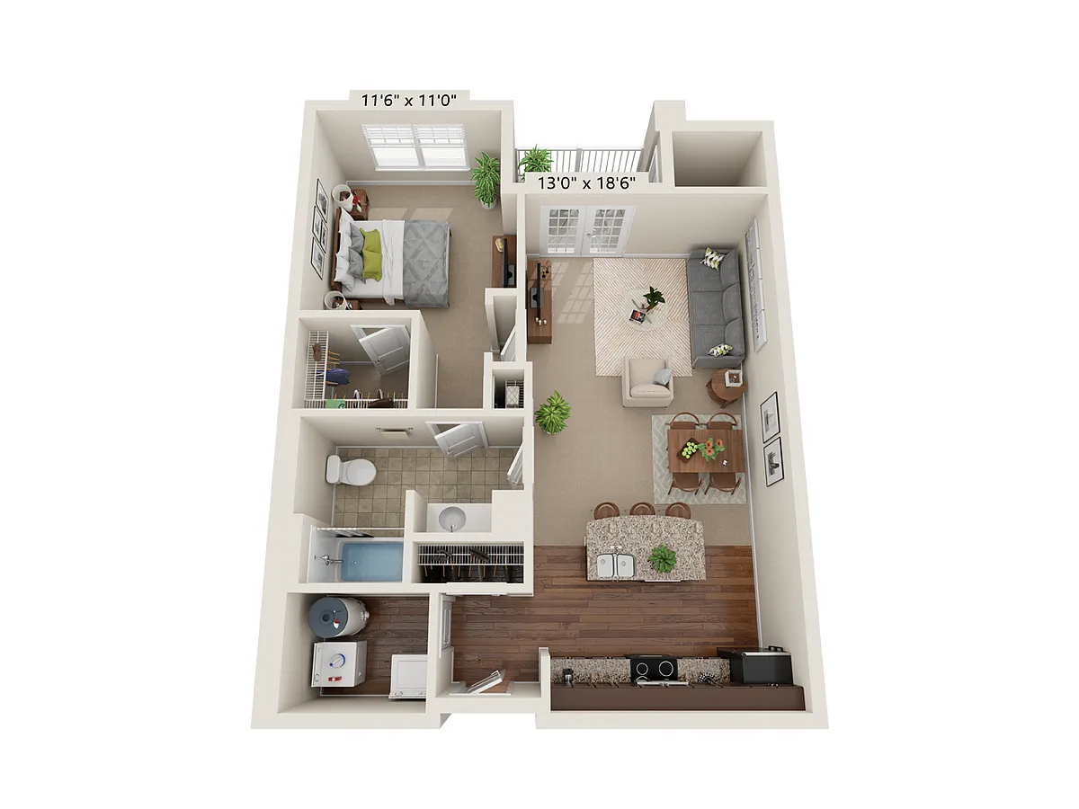 Floor plan Sawgrass