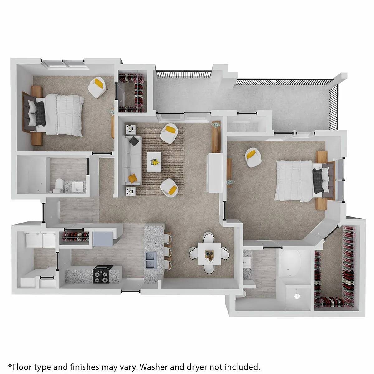 Floor plan The Veranda