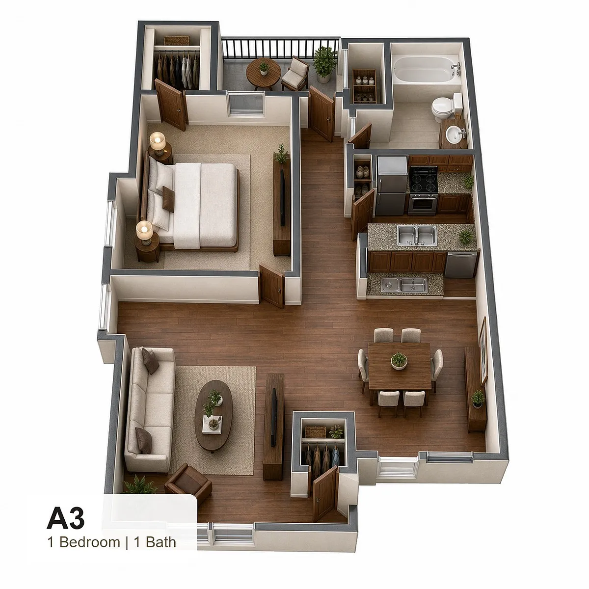 Floor plan A3