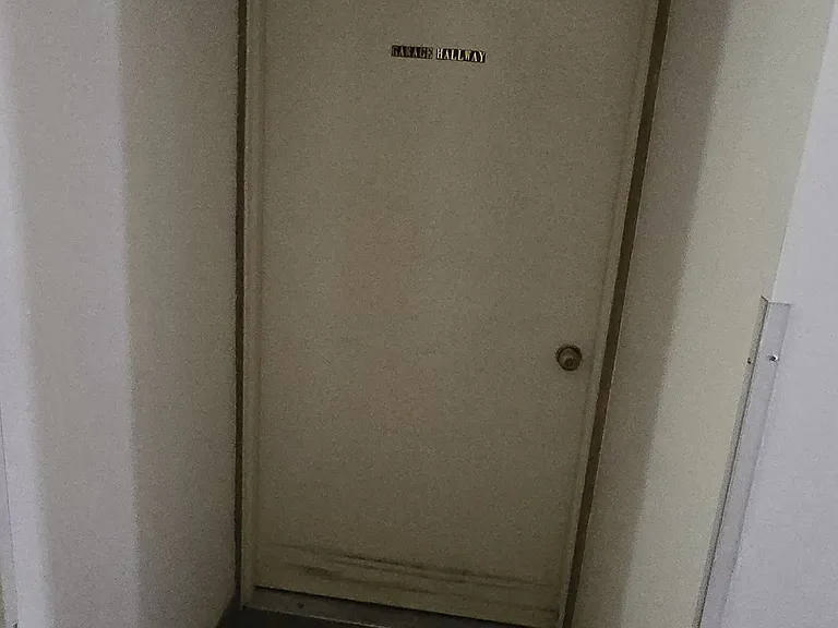 Hallway to garage