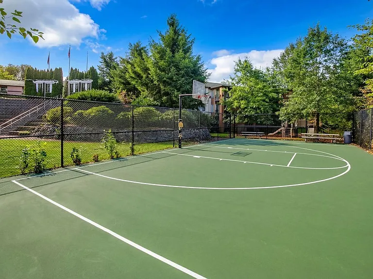 Basketball Court at Scott Mountain Apartments in Portland OR