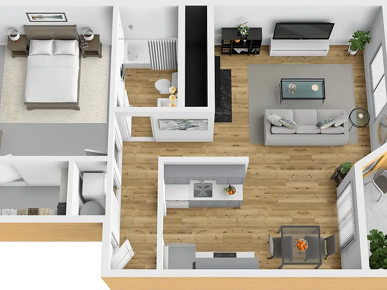 Oak & Iron Flats by Trion Living — Photo 49