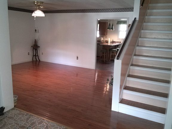 dining room and stairway