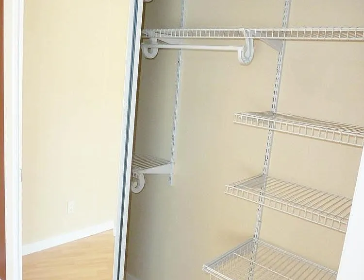 Wall-Length Closet w/ Organization