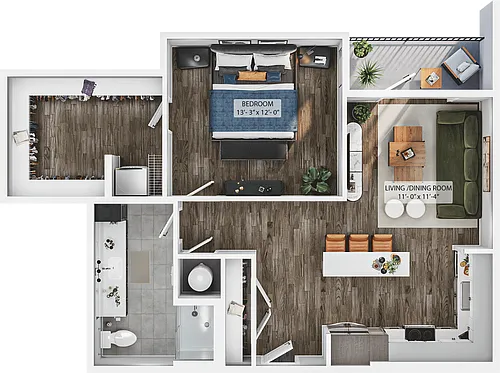 Floor plan A13