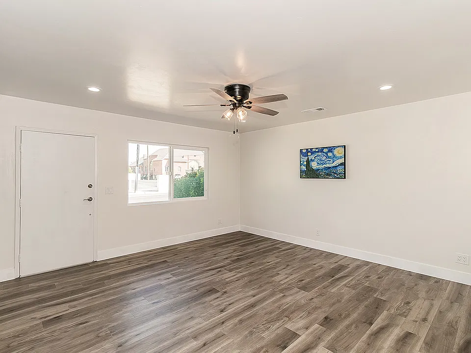 Family Room w/ LVP Flooring.