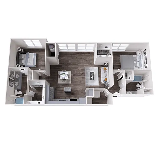 Floor plan B5 Lake Classic