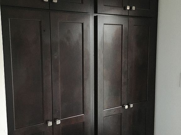 Extra kitchen storage.