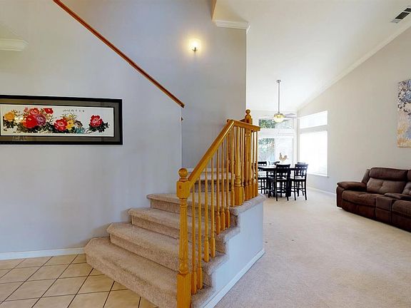 Entry to home and family room.