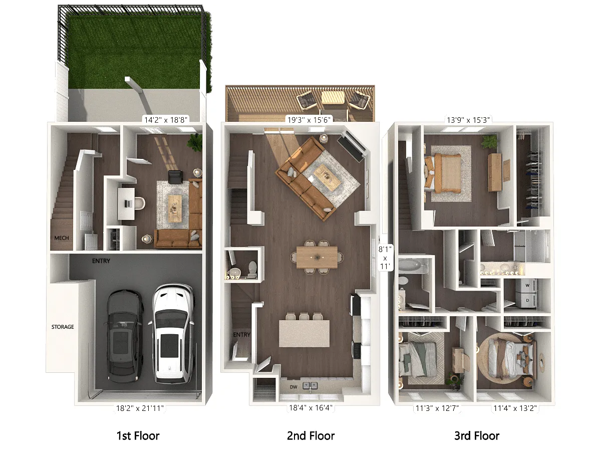 Floor plan C1T-Upgrade