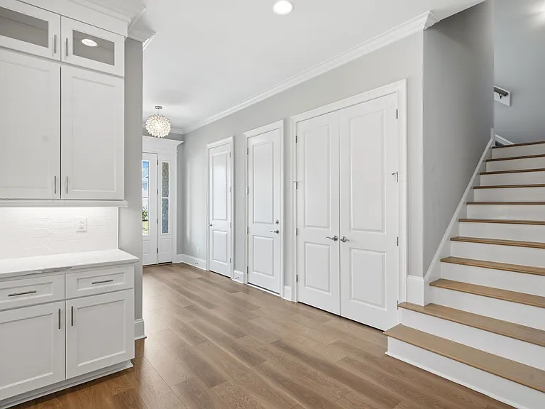 Stairway to bonus room/4th bedroom
