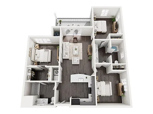Floor plan 3Aa