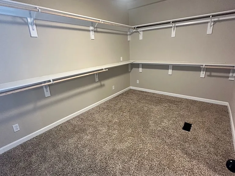 huge walk in closet