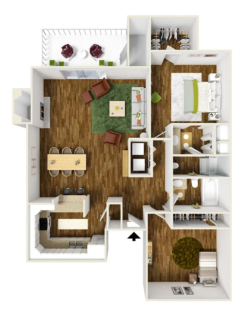 Floor plan Augusta