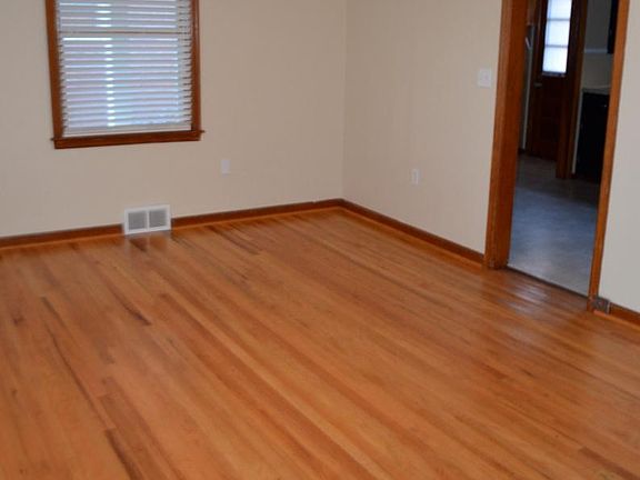 View from front door towards kitchen