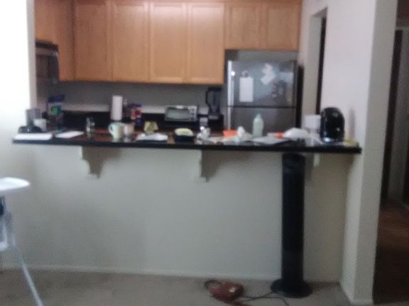 kitchen from living room