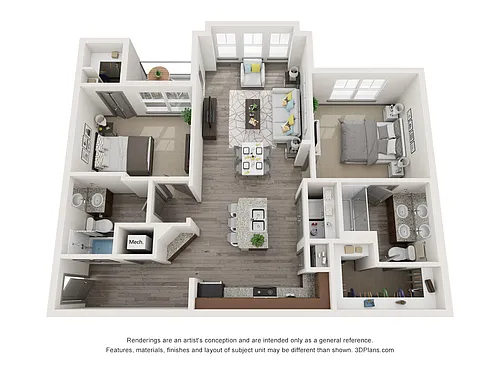 Floor plan Weldon