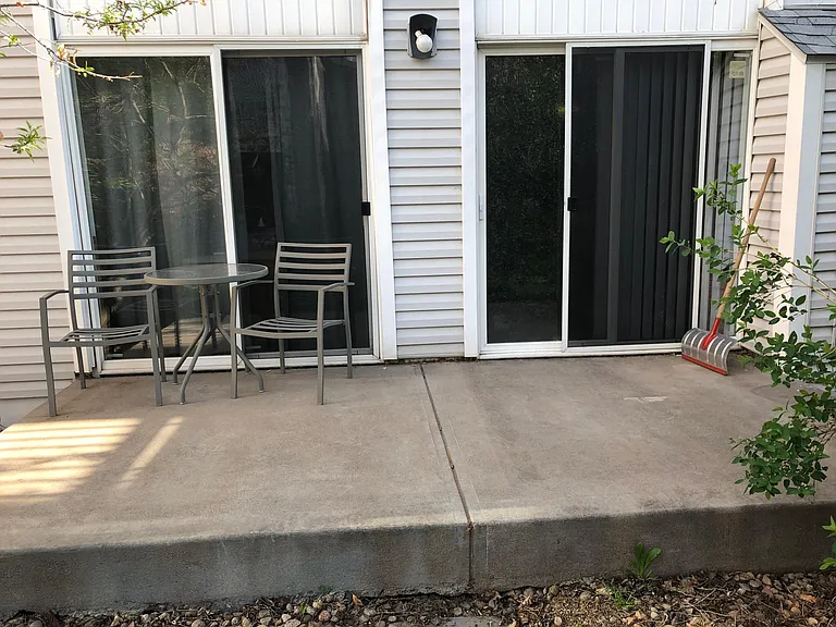 Back patio
