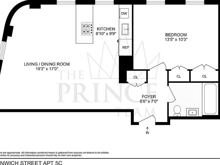 120 Greenwich St #5C — Photo 9