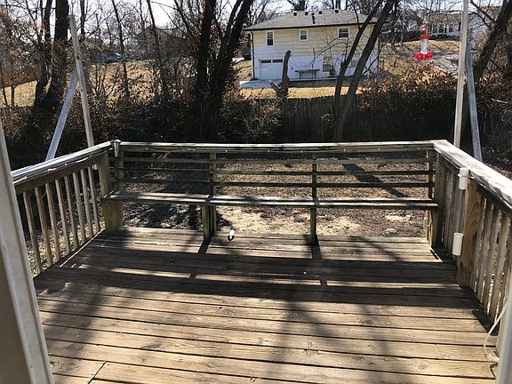 deck in back
