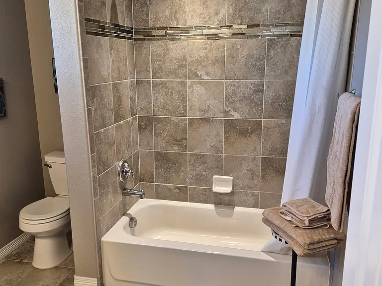 Loft Bedroom Adjacent Bathroom