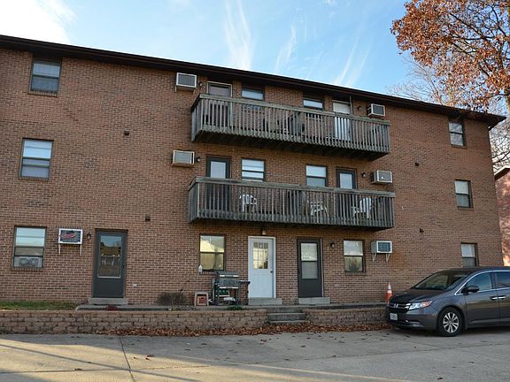 Building rear with off street parking