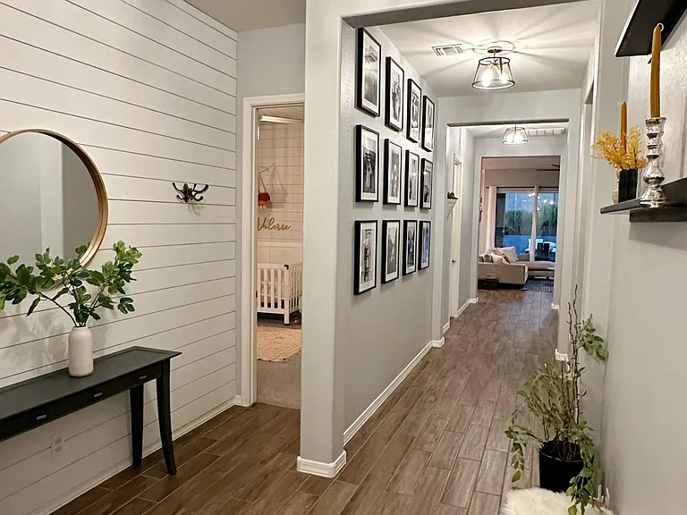 Hallway when you enter home