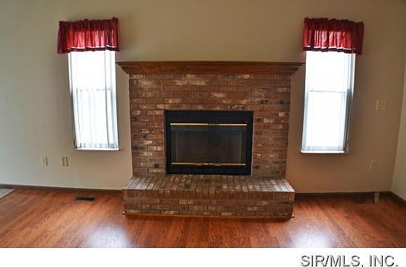 All Brick Fireplace