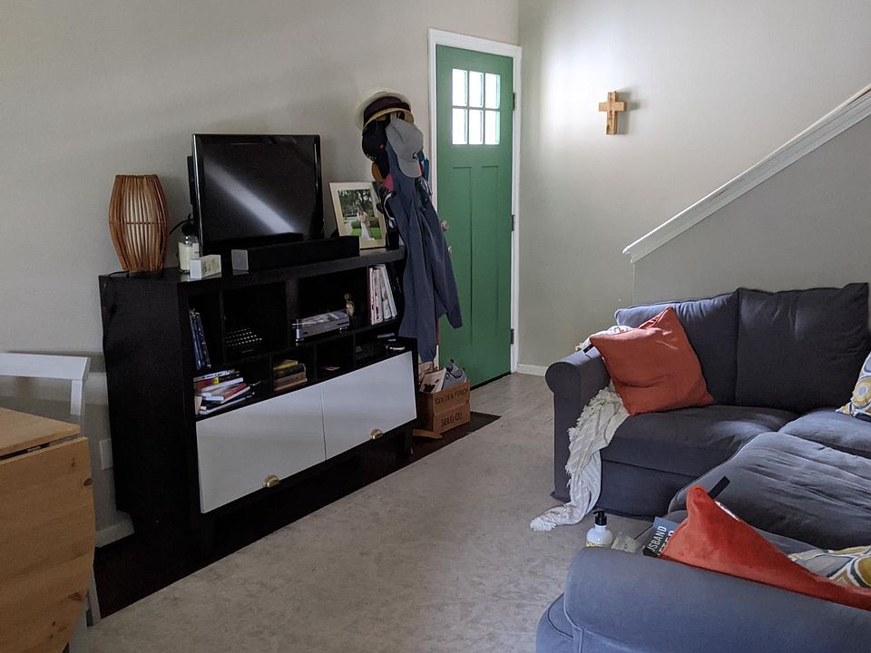 The entryway into the living area