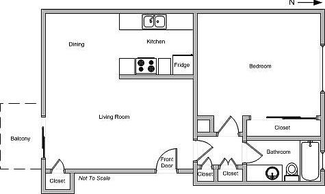 3rd image of 1812 Corinth Ave APT 7