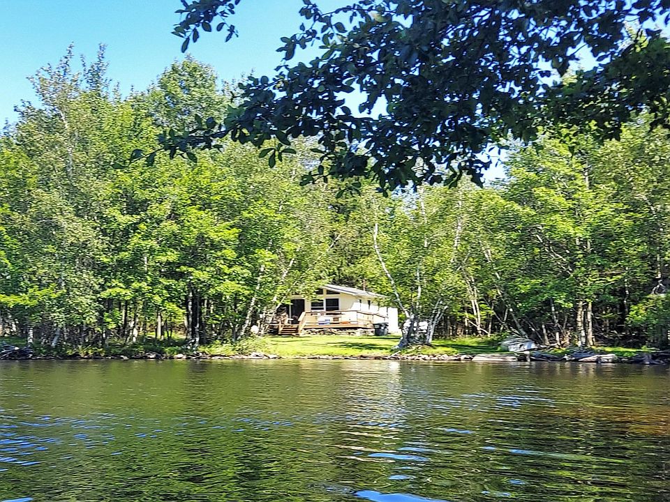 View from Stillwater Lake. 380 acre lake about 1.25 miles long.