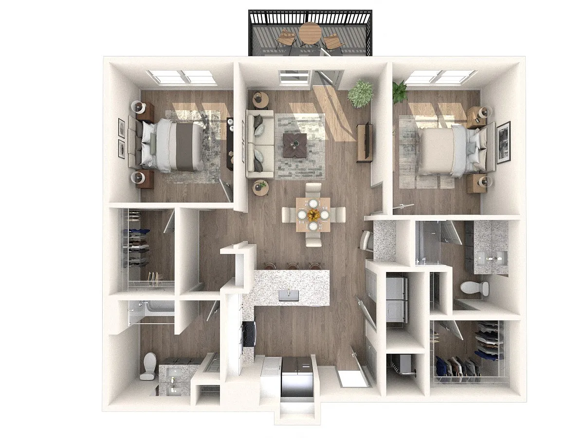 Floor plan B1