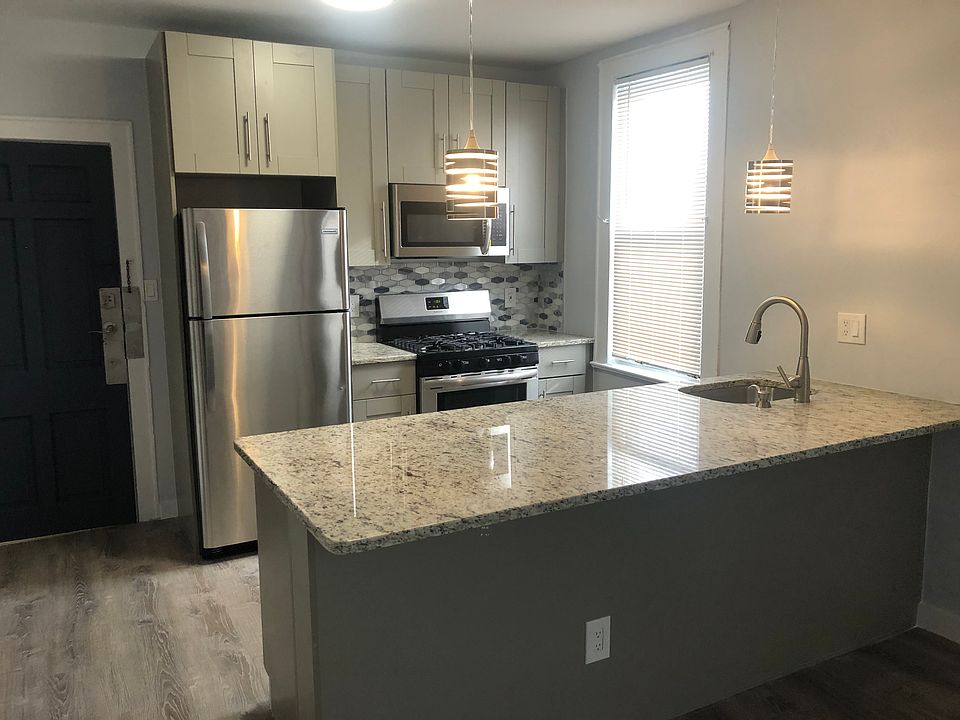 Kitchen in an open floor plan.