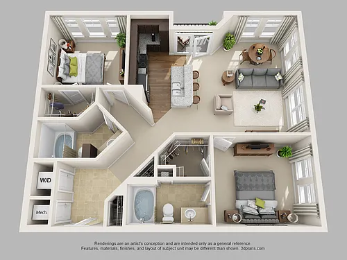Floor plan C1