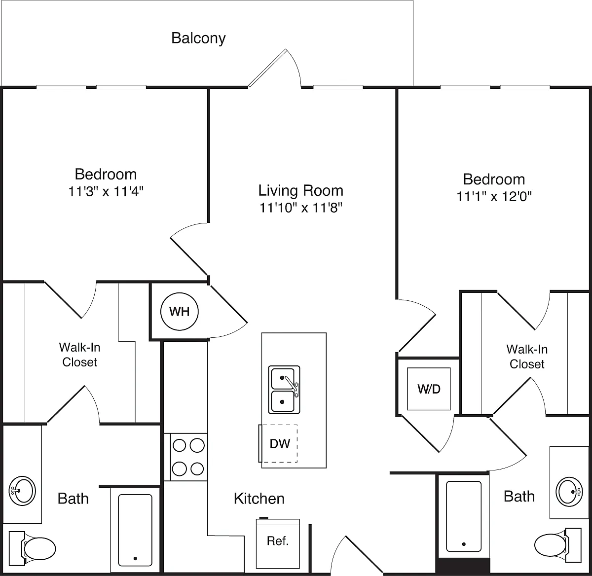 Floor plan B1